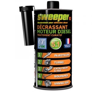Sweeper décalaminant moteur Diesel