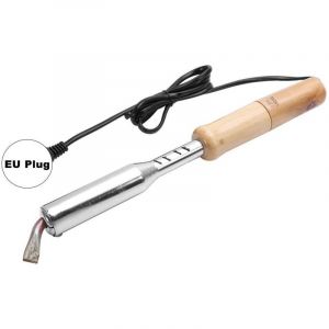 Fer &agrave; souder &eacute;lectrique 220 V, 150 W, pistolet &agrave; souder avec pointe burineuse et poign&eacute;e en bois Mini station de soudage (150 W).