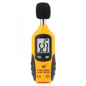 Sonom&egrave;tre 30-130dBA, D&eacute;cibelm&egrave;tre Professionnel Avec &eacute;cran R&eacute;tro-&eacute;clair&eacute; (Pile De 9V Incluse)