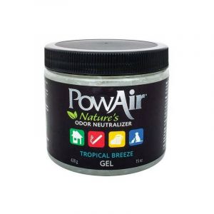 Gel - Neutralisateur d&rsquoodeur Désignation : gel Tropical Conditionnement : 428 g 299500 - Powair