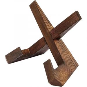 Support de Livre de Cuisine en Bois, Porte-Livre, Support de Recettes, Support de Livre pour Lecture au Lit, pour Cuisine, Support iPad Tablette,