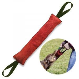Boudin Mordant Chien Indestructible - yd - 40 cm - Cuir de qualit&eacute; durable et tuyaux de lance &agrave; incendie - Grand