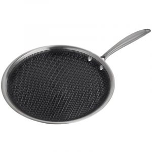 Gam'Hotel - Cr&ecirc;pi&egrave;re 28cm triplex - "BlackSteel"