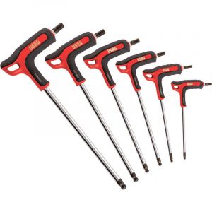 USAG 280 HGTS/SE6 Jeu de 6 cl&eacute;s m&acirc;les &agrave; t&ecirc;te sph&eacute;rique et poign&eacute;e ergonomique