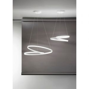 Lustre suspendu LED blanc Ritmo 6620 B LC PERENZ