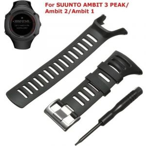Caoutchouc Montre Bracelet + Tournevis Pr SUUNTO AMBIT 3 PEAK/Ambit 2/Ambit 1
