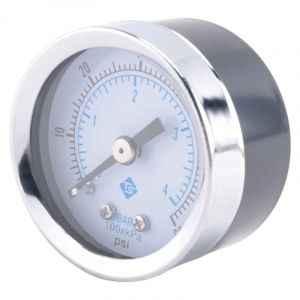 Tlily - Z51 Manomètre Hydraulique Vide Jauge de Pression 0-60Psi 40Mm 1/8 Pouce Npt Mini