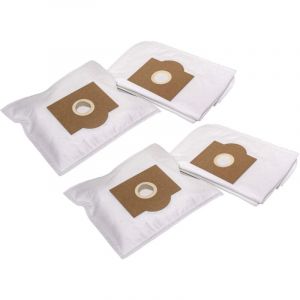 Vhbw - 20x Sacs compatible avec Rowenta Bully ru 814, ru 824, ru 90, Wet & Dry aspirateur - microfibre non tissée, 30cm x 17,5cm blanc