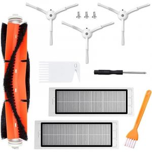 Accessoires Rempla&ccedil;ant kit pour Xiaomi Roborock S50 S51 S55 S5 S60 S65 S6, Pi&egrave;ces de rechange pour Roborock S5 Max S6 Max S6 Pure - Forehill