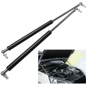 Lot de 2 600mm 300N Verin &agrave; Gaz Ressorts &agrave; Gaz avec Support Capot Coffre Hayon pour Voiture Bateau Caravane