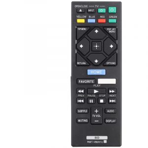 T&eacute;l&eacute;commande de remplacement RMTVB201U pour lecteur DVD BluRay SONY BDPS3700 BDPBX370