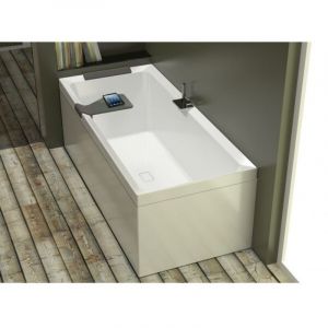 Novellini - Baignoire rectangulaire divina avec appui-t&ecirc;te 180x100 cm