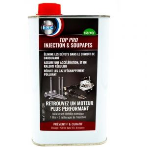 Nettoyant Injecteurs Et Soupapes Professionnel Essence ERC Id&eacute;al Avant Un CT/Retrouver La Puissance d&rsquo;Origine Du Moteur