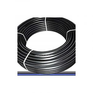 Suinga - Tuyau polyéthylène alimentaire 20mm 16 bar 50m PE100 hd, bande bleu, tuyau d'eau potable/tuyau d'arrosage