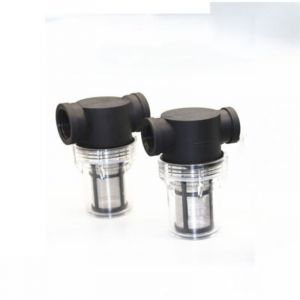 Lot de 2 Robinet Raccord Cuve 1000 L, Articulation de Tuyau de Jardin pour Collecteurs d'eau de Pluie avec Fonction de Filtre,S60x6 Adaptateur De