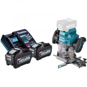 Makita RP 001 GT201 D&eacute;fonceuse sans fil 40 V max. 12 mm Brushless + 2x batterie 5,0 Ah + chargeur