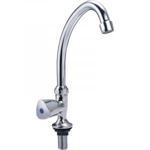 Noyon&thiebault - Robinet de lavabo avec bec Col de Cygne Modèle Haut