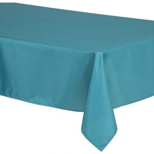 Nappe anti tache bleu canard 140x240cm