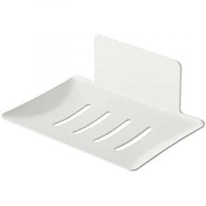 Parkside - Porte-savon, 2 pi&egrave;ces en acier inoxydable, support mural, porte-savon adh&eacute;sif, porte-&eacute;ponge, plateau de rangement durable pour salle de