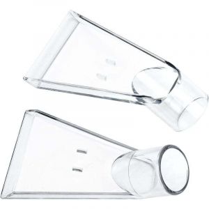 Enowelir Embout Aspirateur Eau 2Pcs Buse Aspirateur Shampouineuse Aspirateur Suceur Injecteur Extracteur Buses de Brosse Aspirateur de Si&egrave;ge de