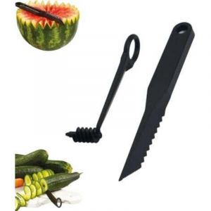 Spiral and V-Shaped Tools, Spiral Slicer Blade Hand Slicer Cutter Potato Cucumber Vegetables Spirals Knife Accessories Tool, Carving Fruits and