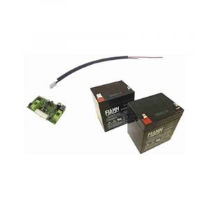 Roger - KIT BI/BAT/KIT BATTERIE ET CHARGEUR POUR BARRIÈRES BIONIK