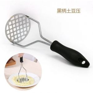 presse &agrave; pur&eacute;e de pommes de terre presse &agrave; pur&eacute;e poussoir &agrave; pommes de terre en acier inoxydable presse-pur&eacute;e lisse