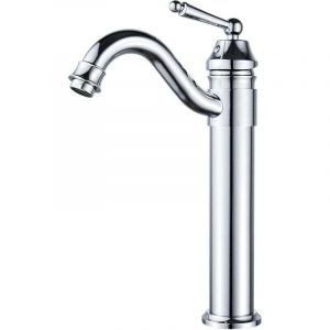 Robinet Vasque Haut Mitigeur Lavabo pour Lavabo ou Vasque De Salle Bain,Peut Pivoter &agrave; 360&deg;Mitigeur Lavabo Eau Chaude et Froide Disponible,Laiton