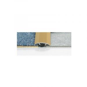 Seuil Invisifix Alu incolore 30mm 93cm Romus