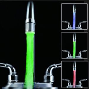 Serbia - led lumière Embout Robinet D'eau évier lavabo Sonde Température Mousseur Faucet
