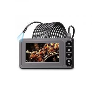 Endoscope Industriel, Cam&eacute;ra d'inspection de Serpent Endoscope 20M ips 4.3' Pouces, 1080P hd Cam&eacute;ra Endoscopique avec 8 led R&eacute;glables, Cam&eacute;ra Etanche