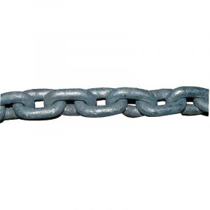 Cha&icirc;ne-c&acirc;ble acier galvanis&eacute; &agrave; chaud. diam&egrave;tre fil 6 mm. rouleau de 10 m - LEVAC SAS