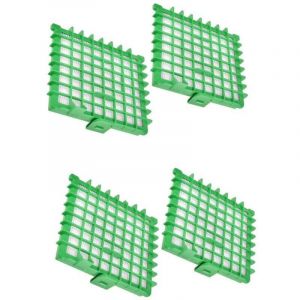 4 filtres HEPA de rechange pour aspirateurs Rowenta Silence Force RO5762 RO5921, Silence Force Extreme, Silence Force Extreme Compact, X-Trem Power,