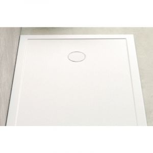 Ceramica Globo - Receveur de douche effet pierre brute blanc avec antid&eacute;rapant 120x70 cm Globo Docciatre Plus series DTP120BP C&eacute;ramique - Bianco
