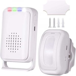 YMYNY Détecteur de mouvement Carillon de porte pour entrée de magasin d'affaires, Passage, Alarme Detecteur de Mouvement, Alarme Detecteur Exterieur