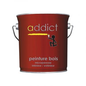 Addict - Peinture Bois 2.5 Litres Brun Normand