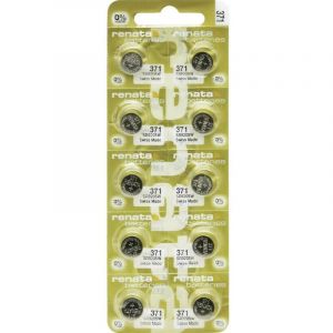 Pile bouton 371 oxyde dargent Renata 40 mAh 1.55 V 10 pc(s)
