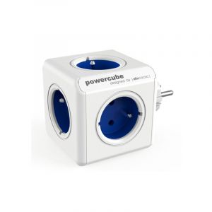 Ladr&oacute;n ALLOCACOC Powercube Original 5 tomas. Color azul - talla