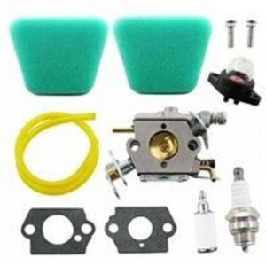 Carburateur avec filtre à air, filtre à essence, tuyau à essence pour Partner 350 351 370 371 390 420 Poulan 2050 2055 2115 2150 2175 2250 McCulloch