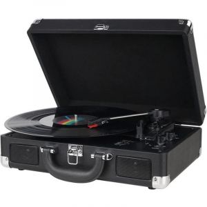 Platine Vinyle - DIGITNOW - Convertisseur USB - 33-45-78 RPM - Haut-parleurs int&eacute;gr&eacute;s - Vintage