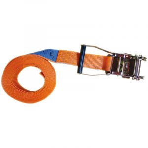 Sangle d'arrimage, monobloc avec cliquet, 2000/4000 kg, 8 m, 50 mm