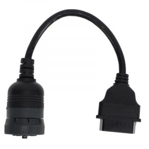 Adaptateur d'interface de diagnostic pour camions, c&acirc;ble adaptateur OBD2 9 broches, outil de diagnostic automobile