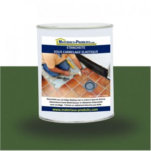 Matpro - Etanch&eacute;it&eacute; sous carrelage elastique - 5 Kg Vert