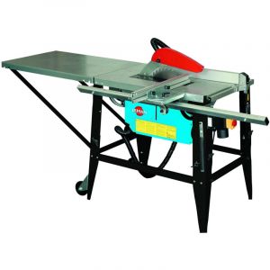 Leman - jamais utilisé] Scie sur table de chantier à chariot 315mm 2200W - LOSST315