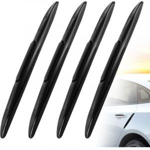 Bande de Protection de Bord de Porte, 4Pcs Protection de Bord de Porti&egrave;re Auto pour Prot&eacute;ger la Voiture, Protection Pare Choc Voiture en Mat&eacute;riau