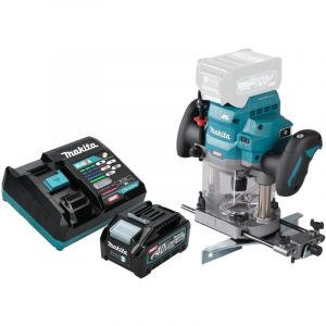 Makita RP 001 GM101 D&eacute;fonceuse sans fil 40 V max. 12 mm Brushless + 1x batterie 4,0 Ah + chargeur