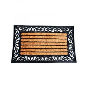 Paillasson Acier Caoutchouc/Coco Nat.45X 75 Ladydoc 06546