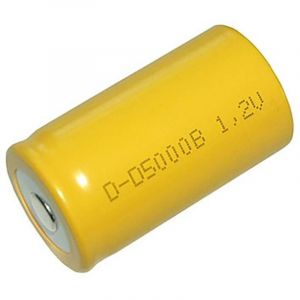 Pile rechargeable sp&eacute;ciale LR20 (d) NiCd 1.2 v 5000 mAh - Mexcel