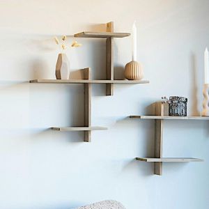 Etagère murale déstructurée en bois TALLINN