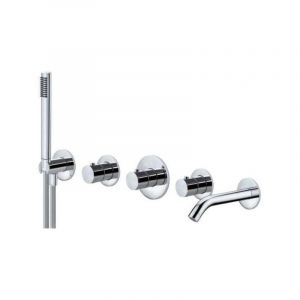 Modular Box - Mitigeur thermostatique encastré, pour 2 sorties, chrome MDE001CR - Paffoni